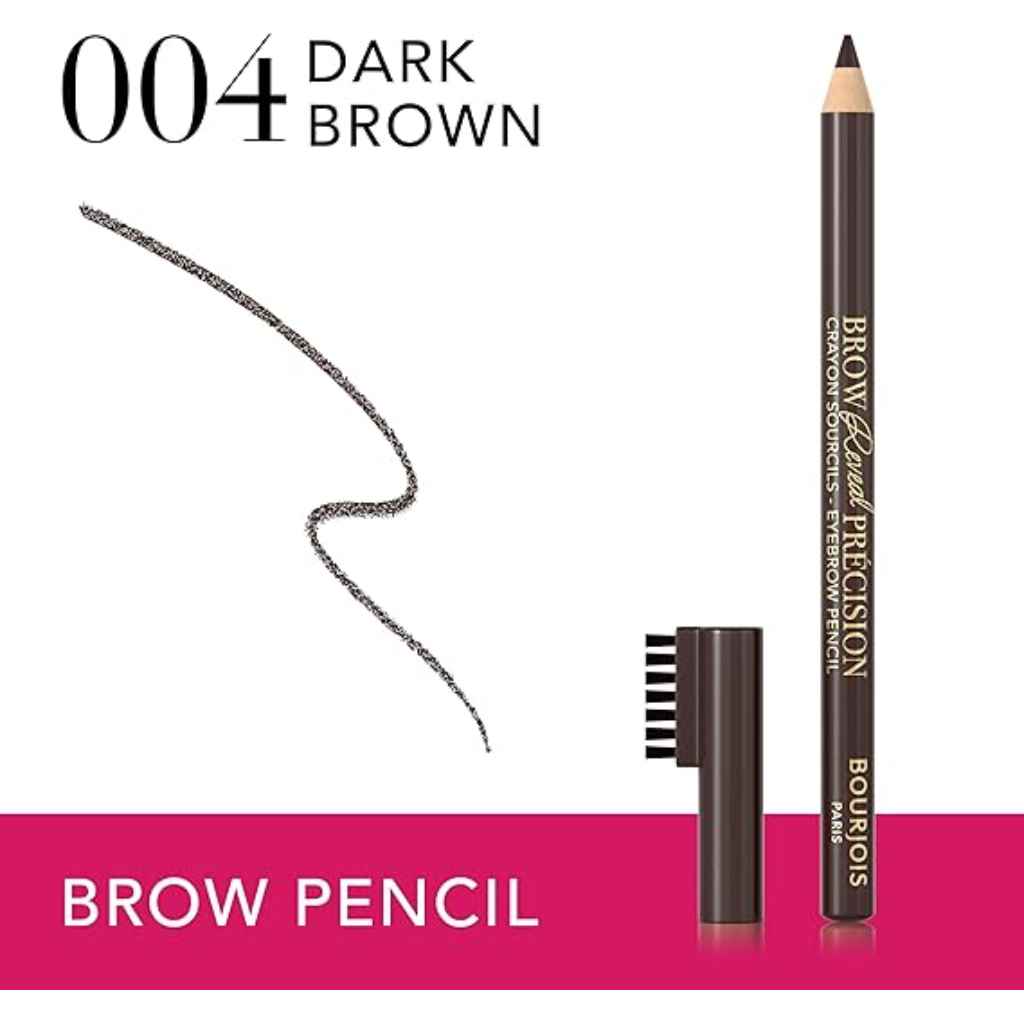 Bourjois, Sourcil Precision Eyebrow Pencil, Precise eyebrow pencil in deep brown shade