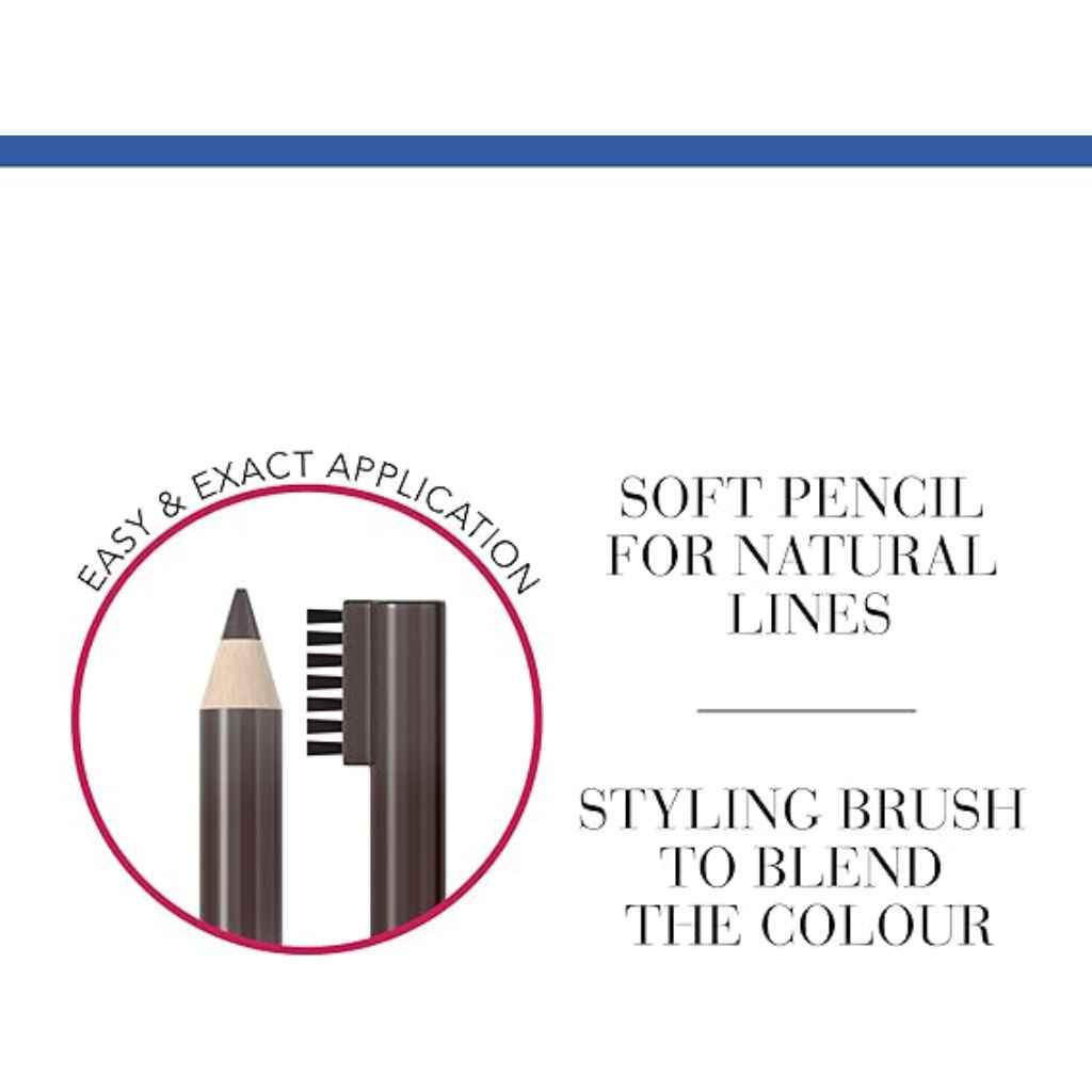 Bourjois, Sourcil Precision Eyebrow Pencil, Precise eyebrow pencil in deep brown shade