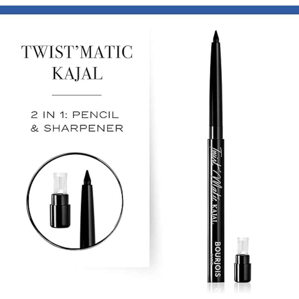 Bourjois Twist'Matic Kajal 01 Char'Kohl