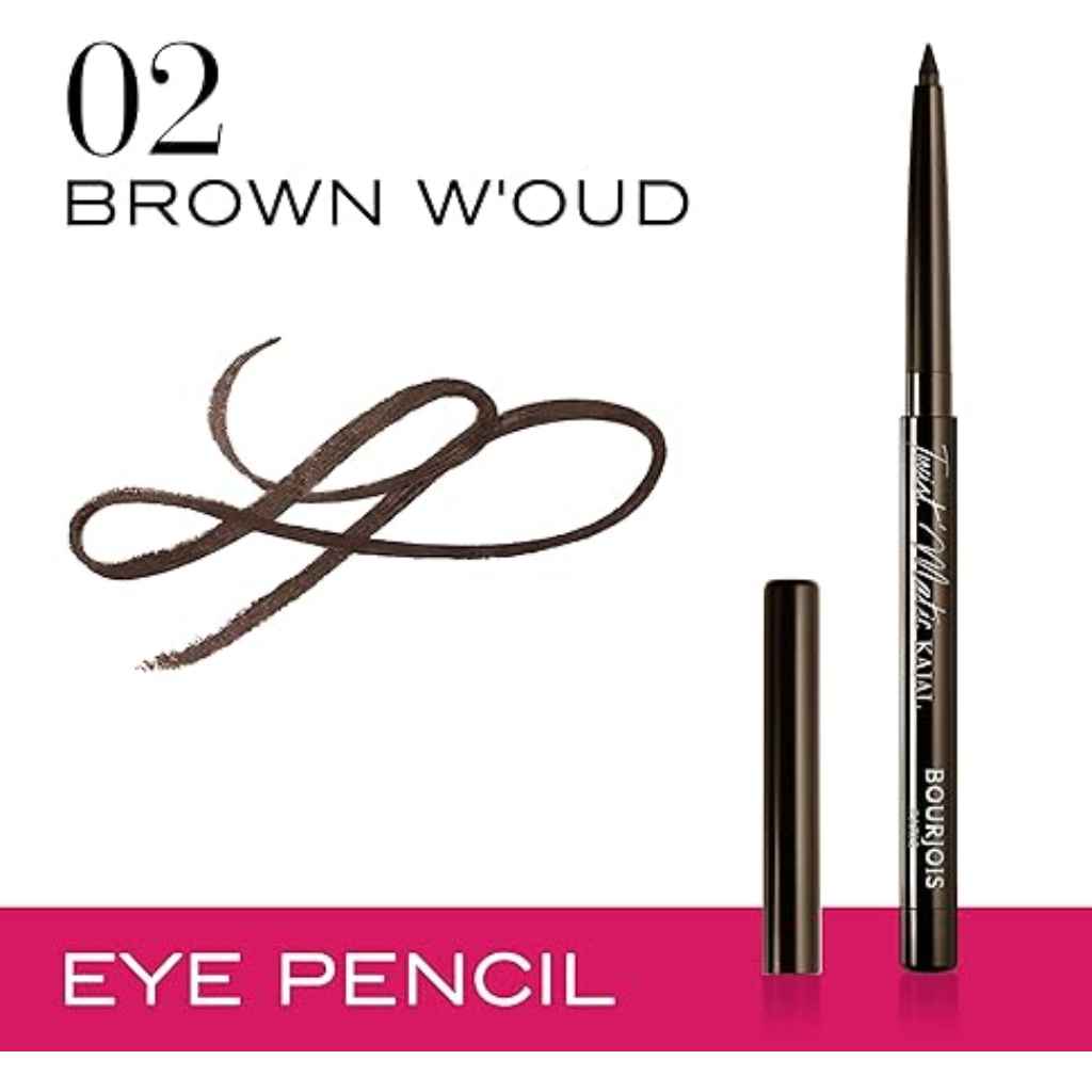 Bourjois Twist'Matic Kajal 02 Brown W'Oud