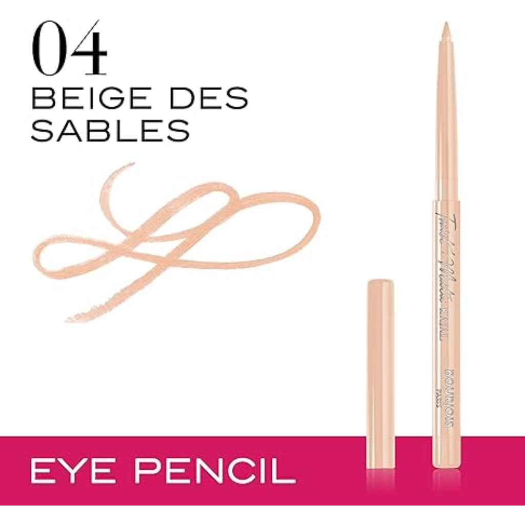 Bourjois, Twist'Matic Kajal 04 Beige Des Sables, Smooth beige kajal eyeliner pencil
