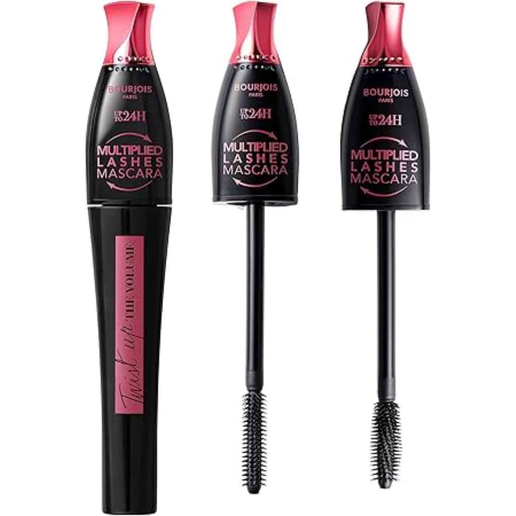 Bourjois, Twist Up The Volume 24Hr Mascara 23 Black, Volumizing mascara with 24-hour wear