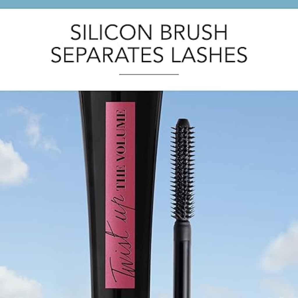 Bourjois, Twist Up The Volume 24Hr Mascara 23 Black, Volumizing mascara with 24-hour wear