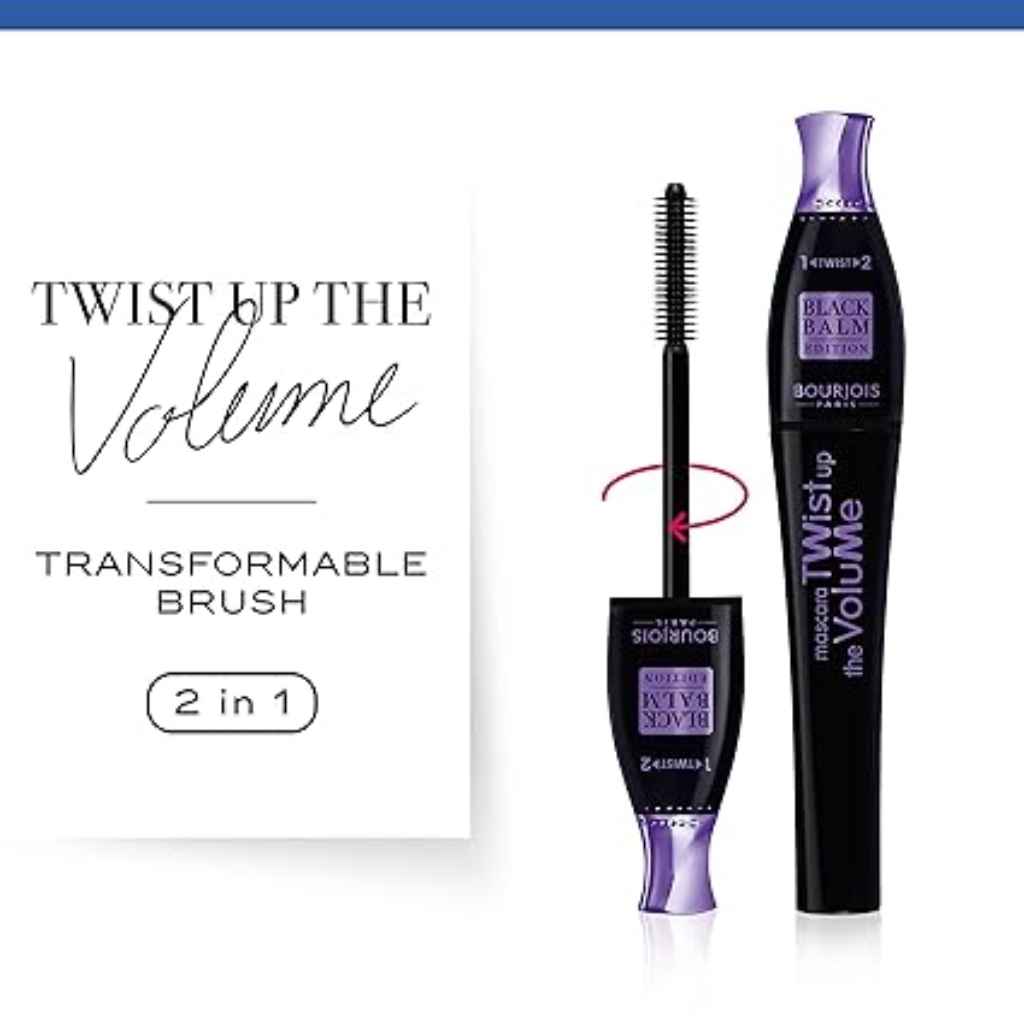 Bourjois, Twist Up renovated mascara balm, Conditioning mascara balm for flexible lashes