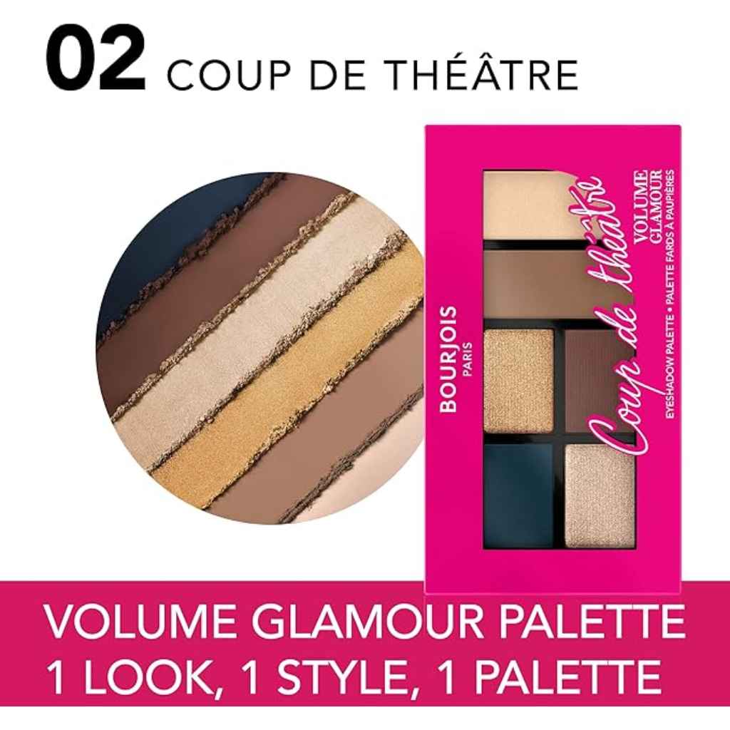 Bourjois Volume Glamour Palette - 02 Coup De Theatre