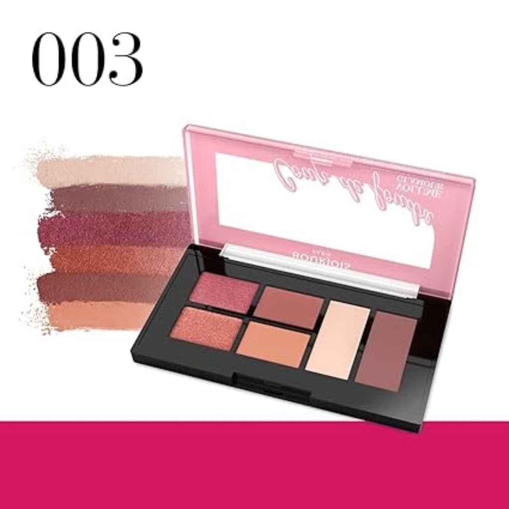 Bourjois, Volume Glamour Eyeshadow Palette, 03 Coup De Foudre, Long-lasting vibrant eyeshadow collection