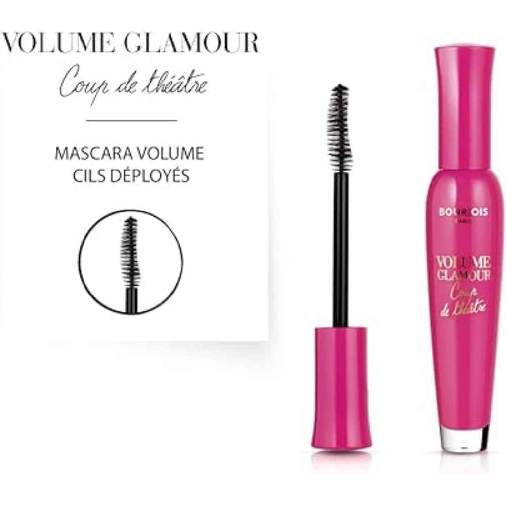 Bourjois, Volume Glamour Mascara Coup De Theatre, Volumizing mascara for dramatic lashes