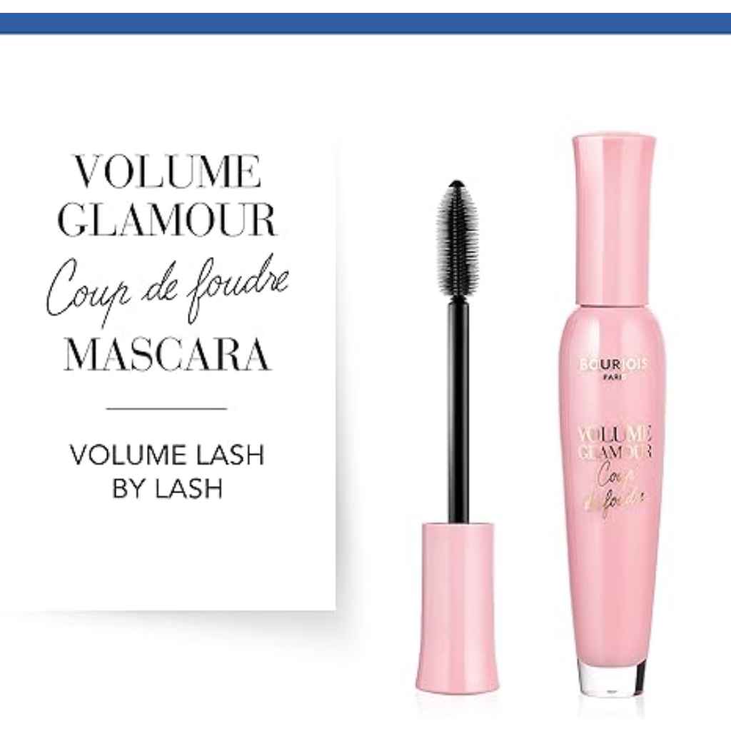 Bourjois, Volume Glamour mascara Coup De Foudre, Volumizing mascara for dramatic lashes