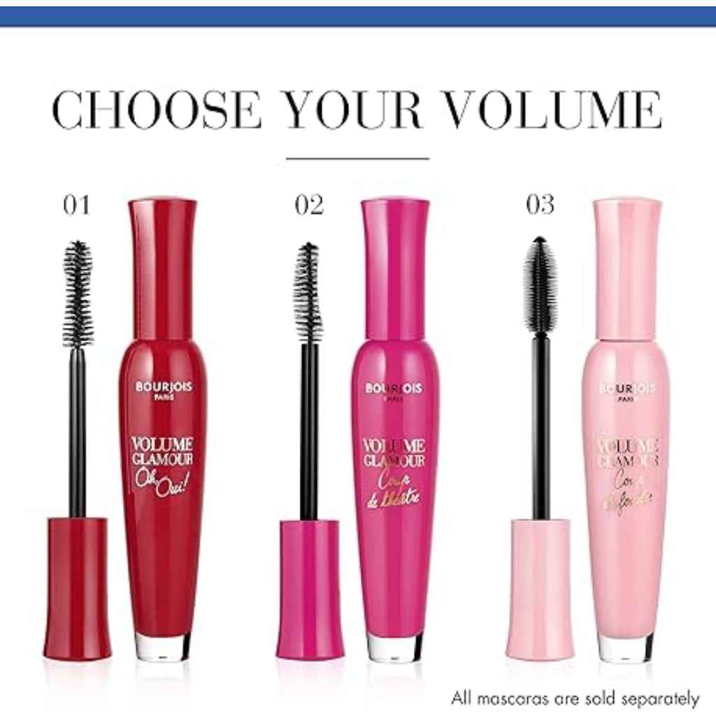 Bourjois, Volume Glamour mascara Coup De Foudre, Volumizing mascara for dramatic lashes