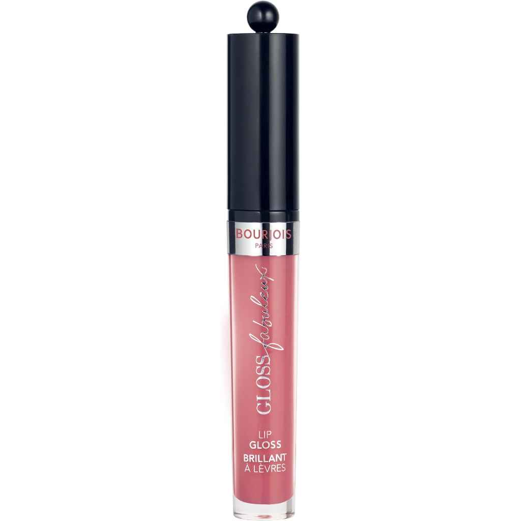 Bourjois, Gloss Fabuleux 07 Standing Rose’Vation, Long-lasting hydrating lip gloss with shine