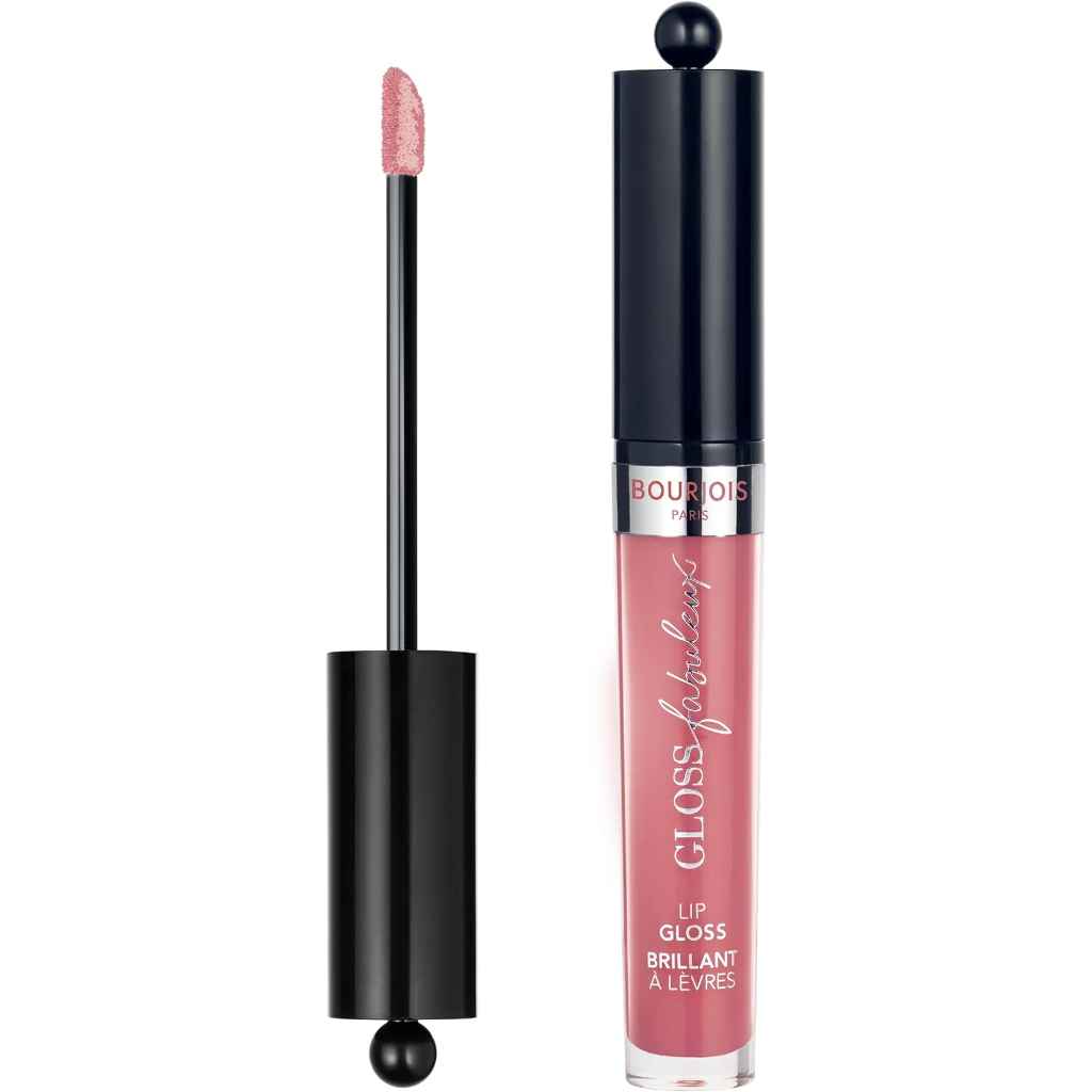 Bourjois, Gloss Fabuleux 07 Standing Rose’Vation, Long-lasting hydrating lip gloss with shine