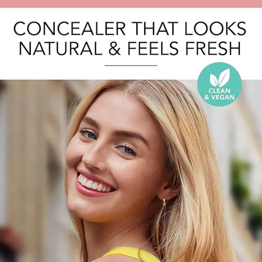 Bourjois, Healthy Mix Clean Concealer 52.5 Vanilla, Lightweight concealer for natural skin coverage