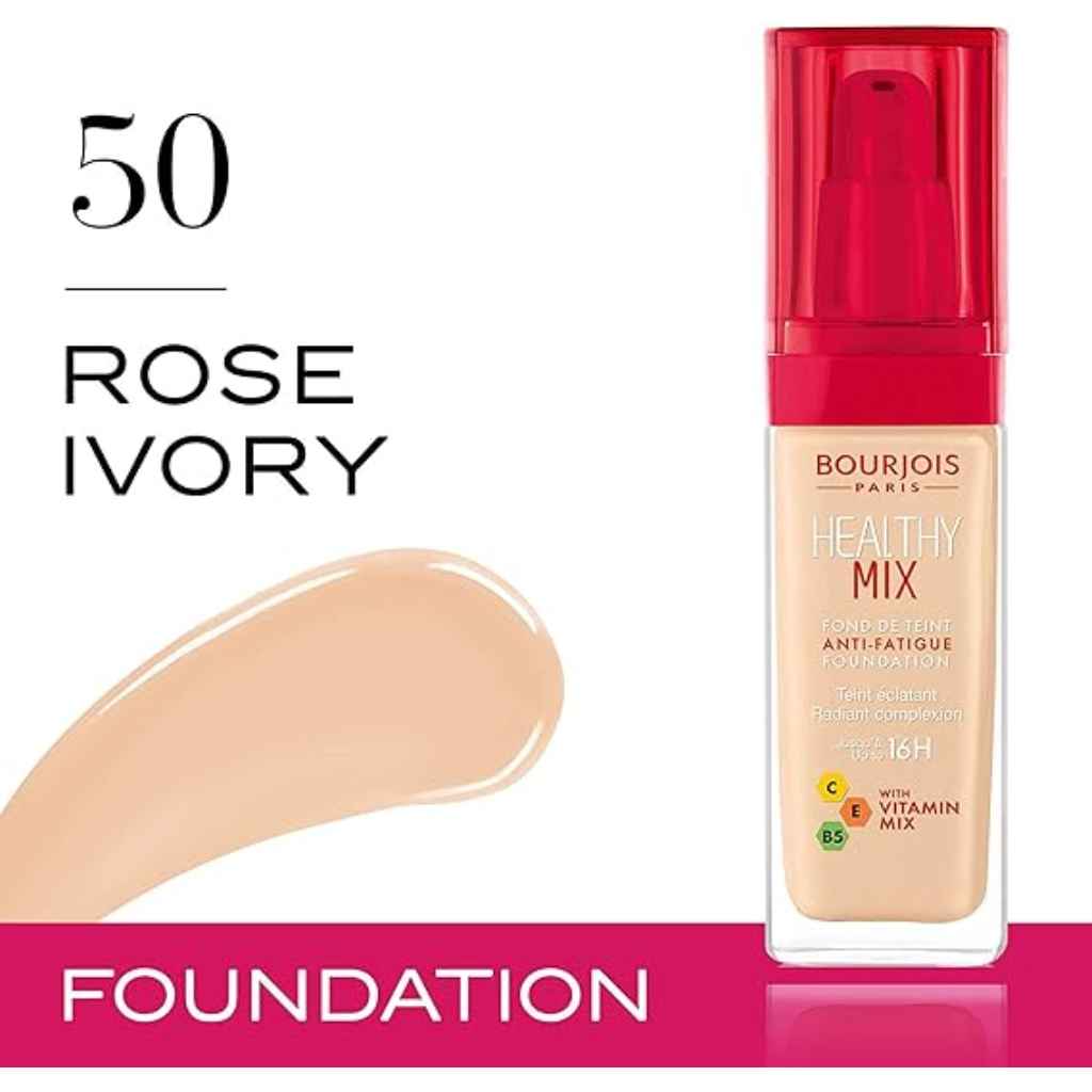 Bourjois Healthy Mix Clean Foundation - 50 Rose Ivory