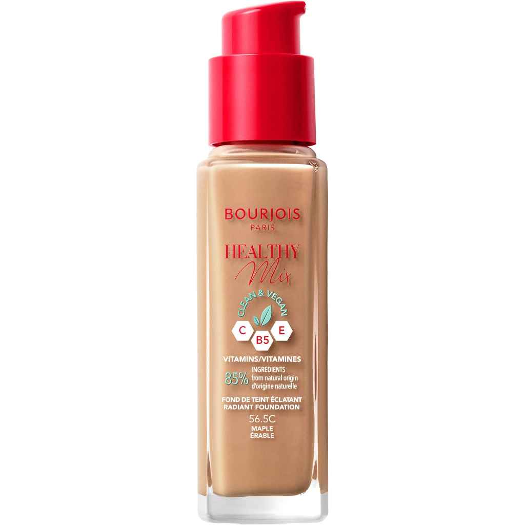 Bourjois, Healthy Mix Clean Foundation 56.5 Maple, Hydrating foundation with medium coverage