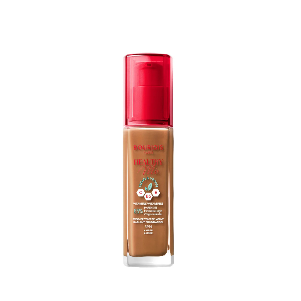 Bourjois, Healthy Mix Clean Foundation, Fresh and natural coverage, Shade 59 Amber