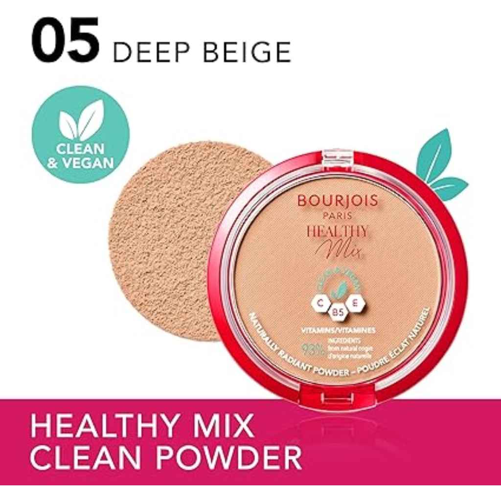 Bourjois Healthy Mix Clean Powder- 05 Deep Beige