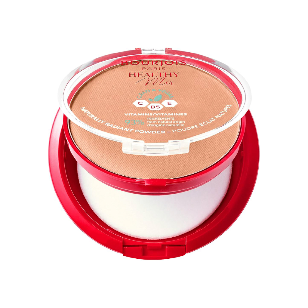 Bourjois, Healthy Mix Clean Powder, Lightweight powder for fresh complexion, Shade 06 Honey