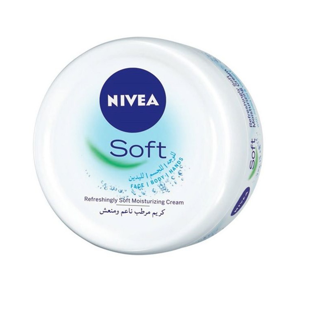 Nivea, Soft Moisturizing Cream, Hydrating cream for soft and smooth skin, 100ml