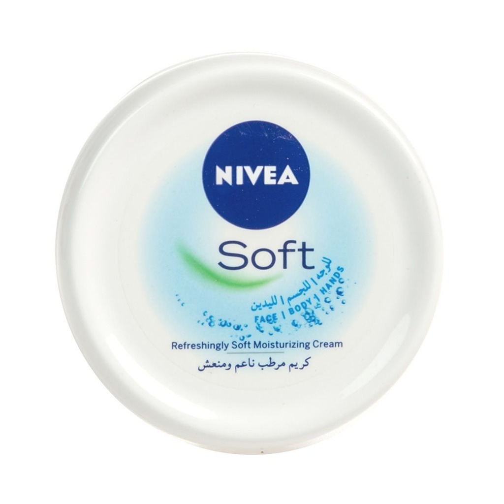 Nivea, Soft Cream, Lightweight moisturizing cream for all skin types, 300ml