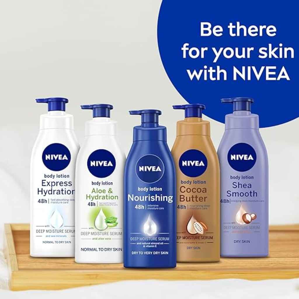 Nivea Smooth Sensation Body Lotion 625 ml