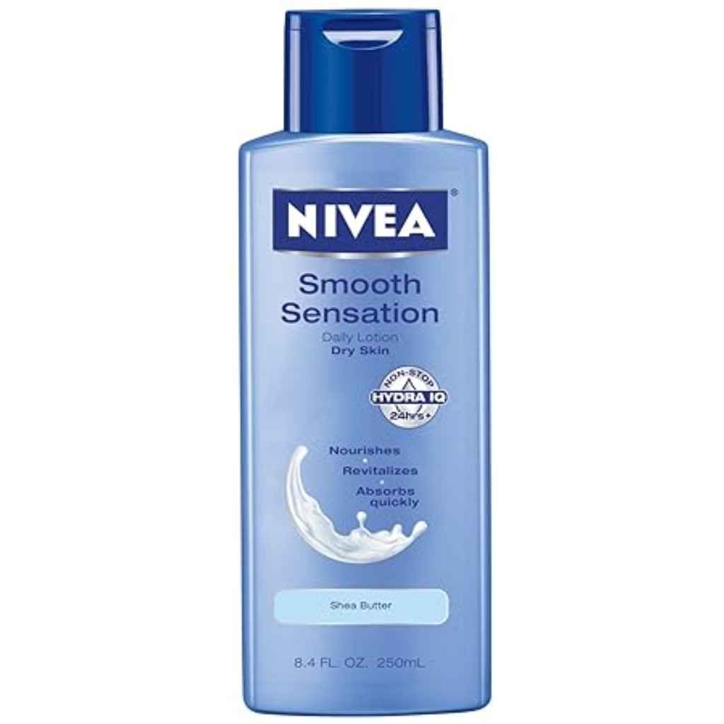 Nivea, Smooth Sensation Body Lotion, Deeply moisturizing and smooth skin lotion, 400ml