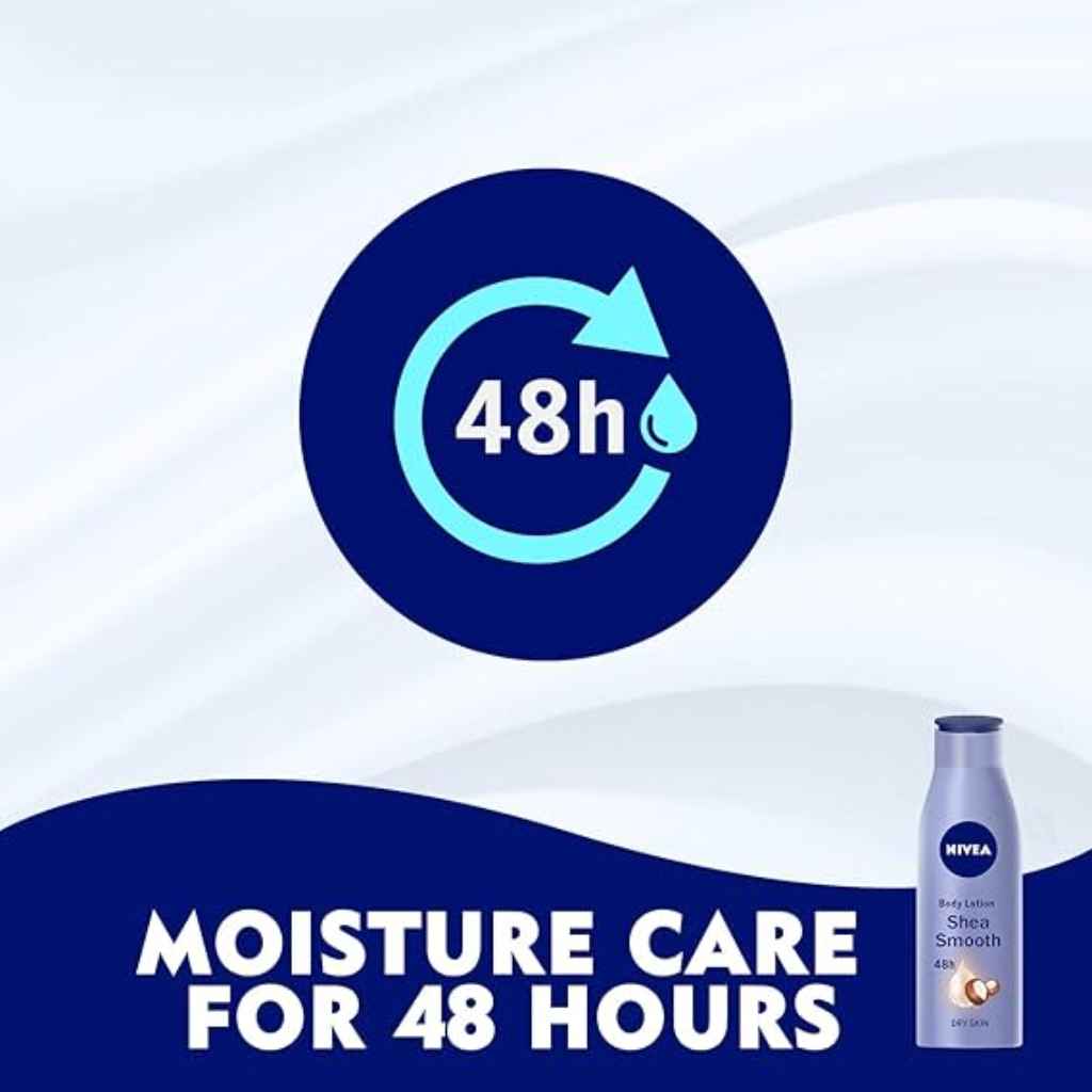 Nivea, Smooth Sensation Body Lotion, Deeply moisturizing and smooth skin lotion, 400ml