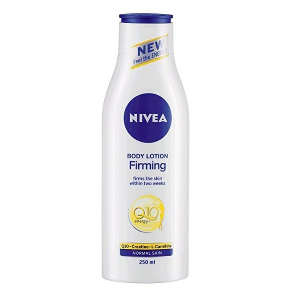 Nivea, Firming Q10 Energy Plus Body Lotion, Firming and energizing body lotion, 250ml