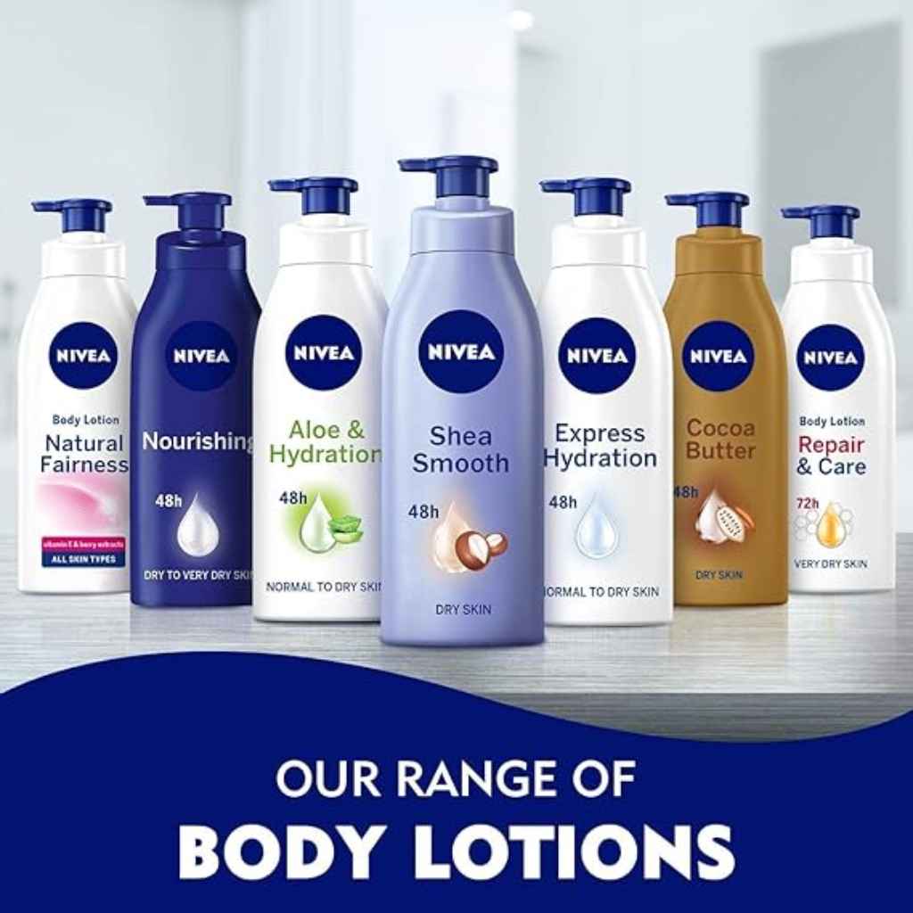 Nivea, Body cocoa lotion, Rich moisturizing lotion with cocoa butter, 250ml