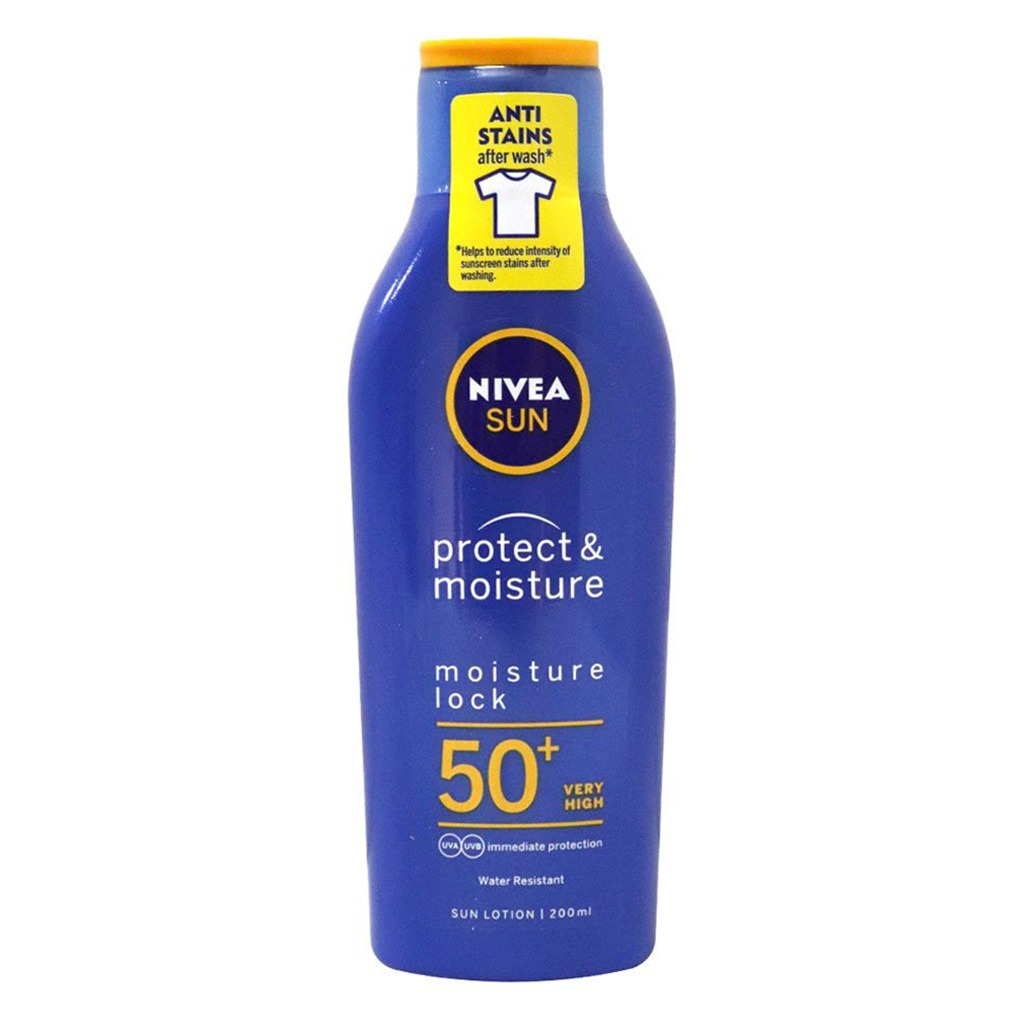Nivea Sun Protect & Moisture Lotion SPF50+ 200ml