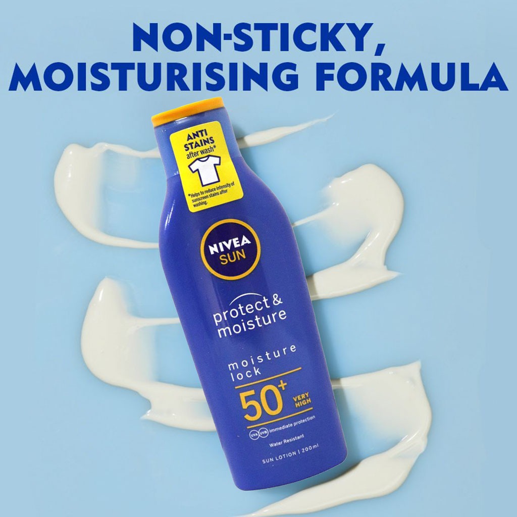 Nivea Sun Protect & Moisture Lotion SPF50+ 200ml