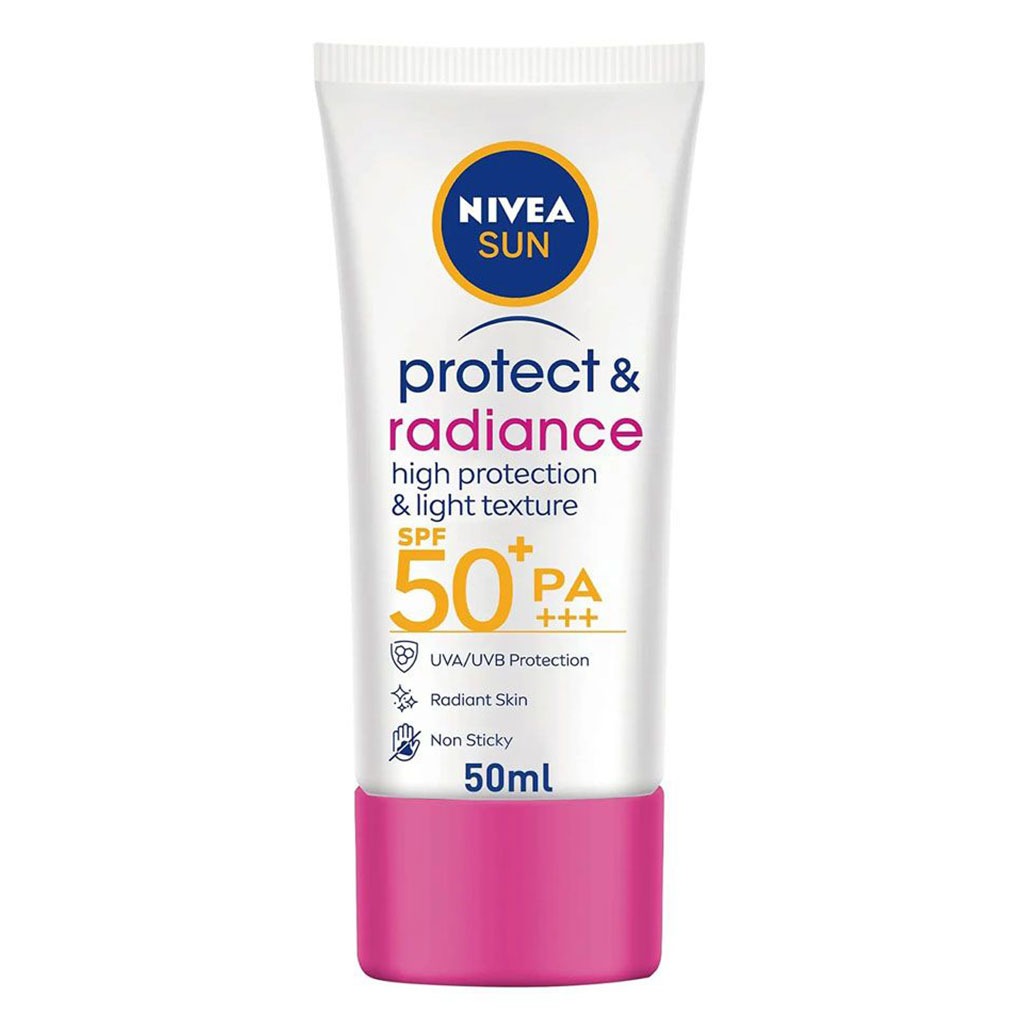 Nivea Sun Protect & Radiance SPF50+ Face Cream 50 mL