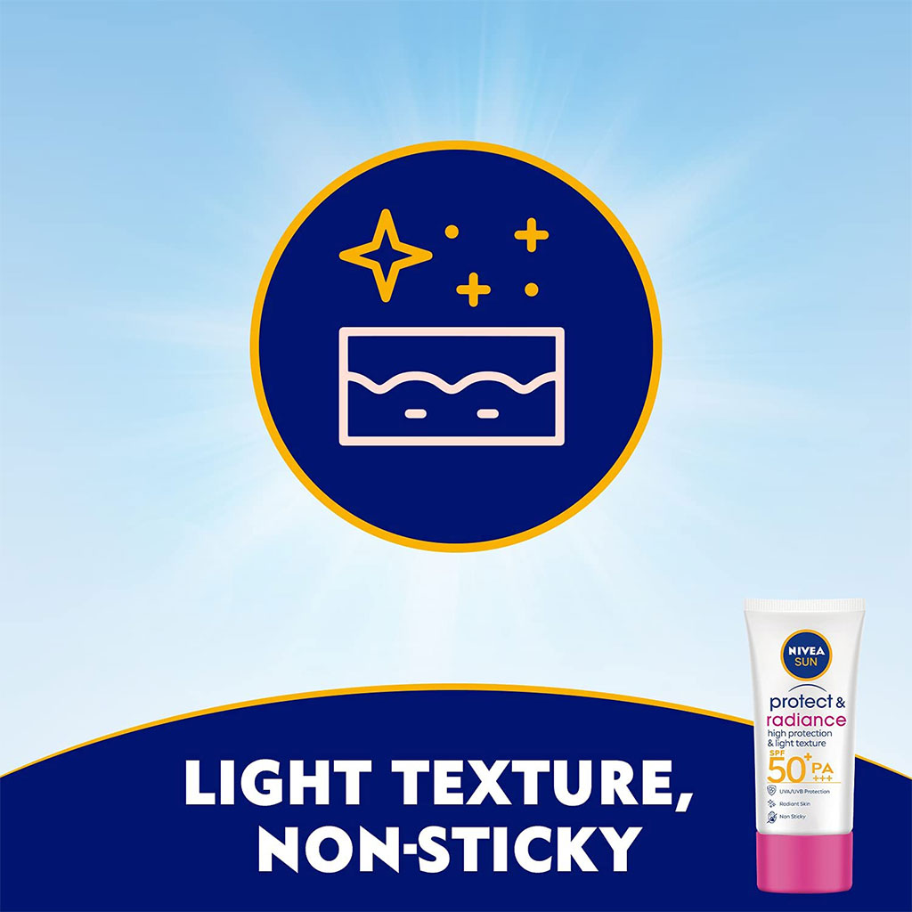 Nivea Sun Protect & Radiance SPF50+ Face Cream 50 mL