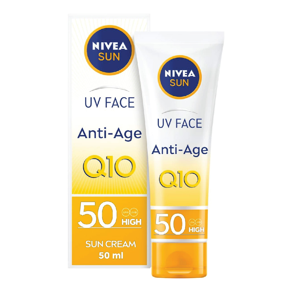 Nivea Sun, Face Cream Anti-Age SPF 50, Anti-aging sun protection face cream