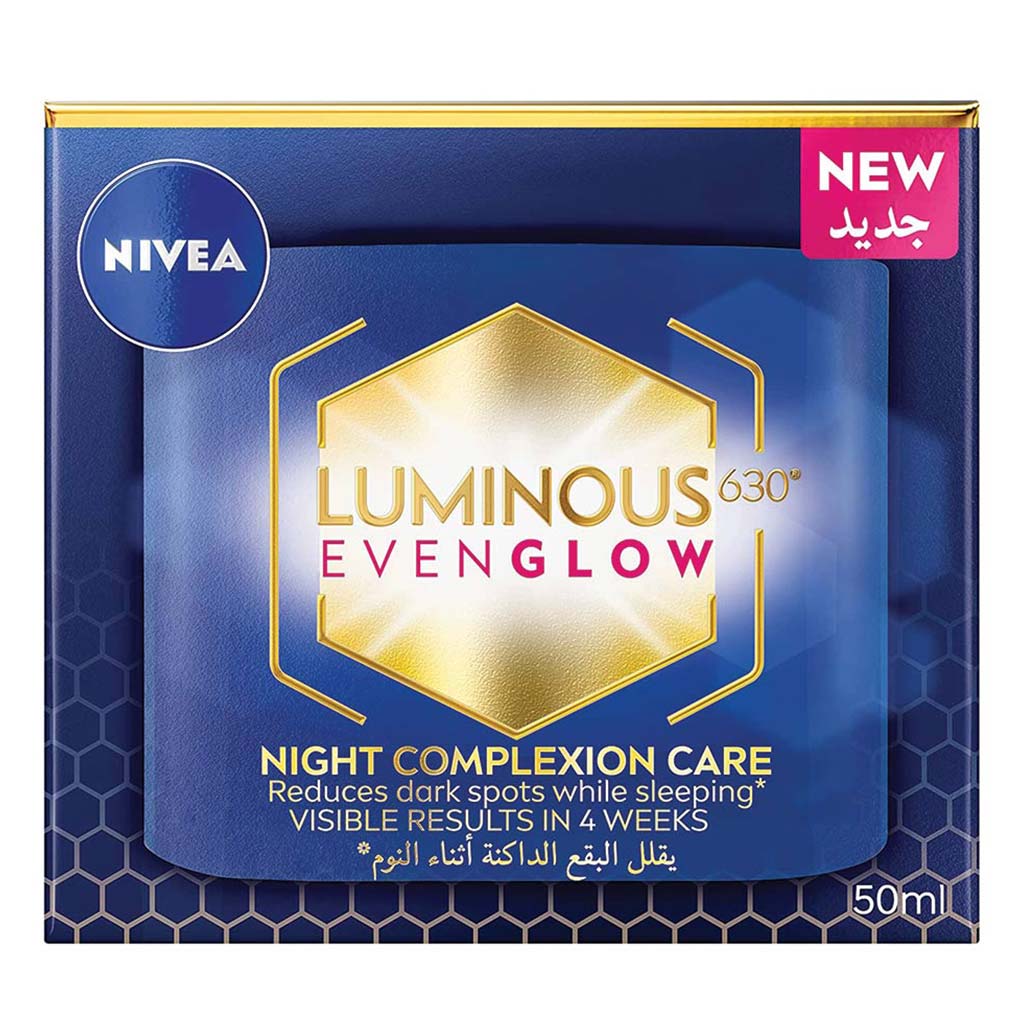 Nivea Luminous630 Even Glow Night Complexion Care Cream 50ml
