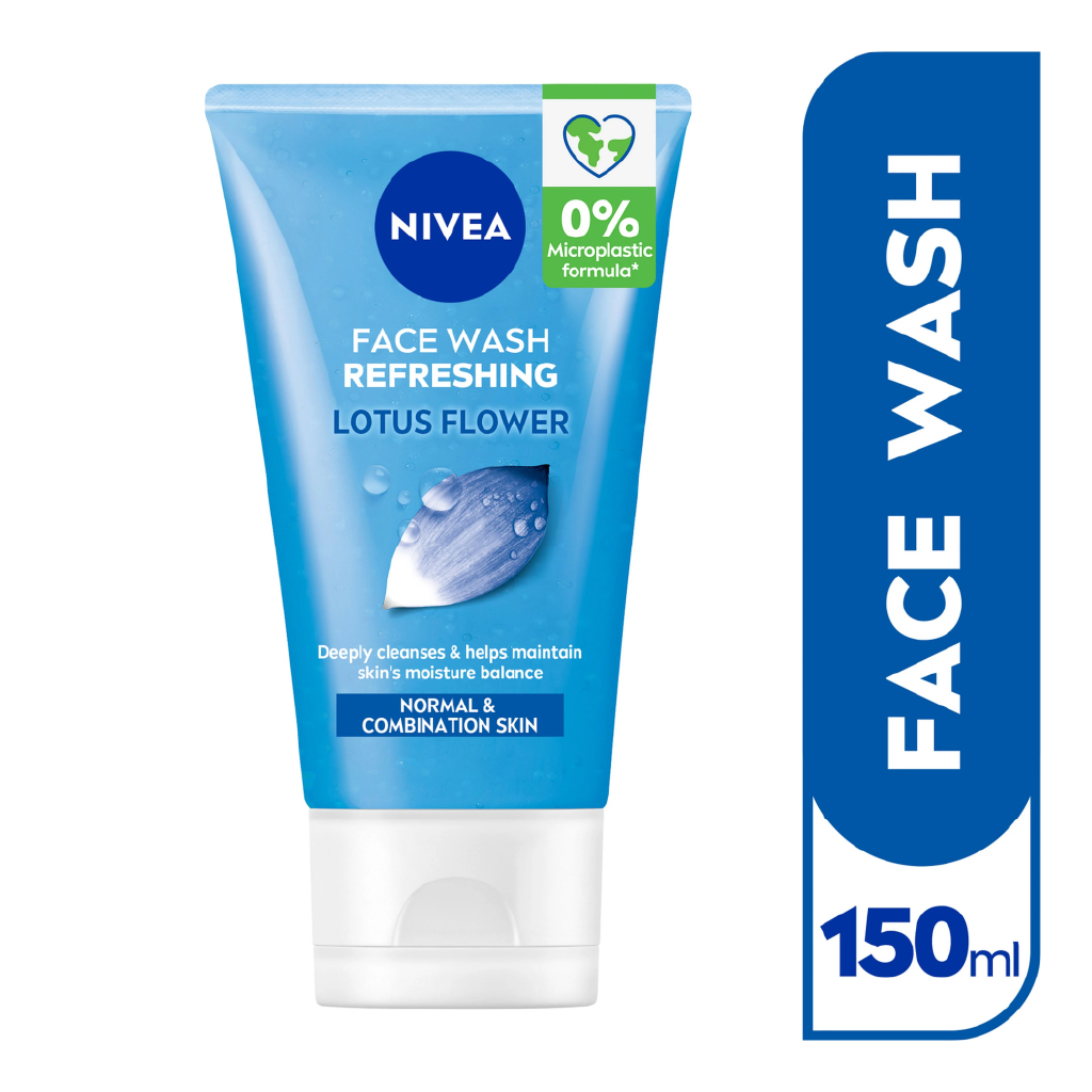 Nivea, Refreshing Facial Wash, Gentle cleanser for refreshed and clean skin, 150 ml