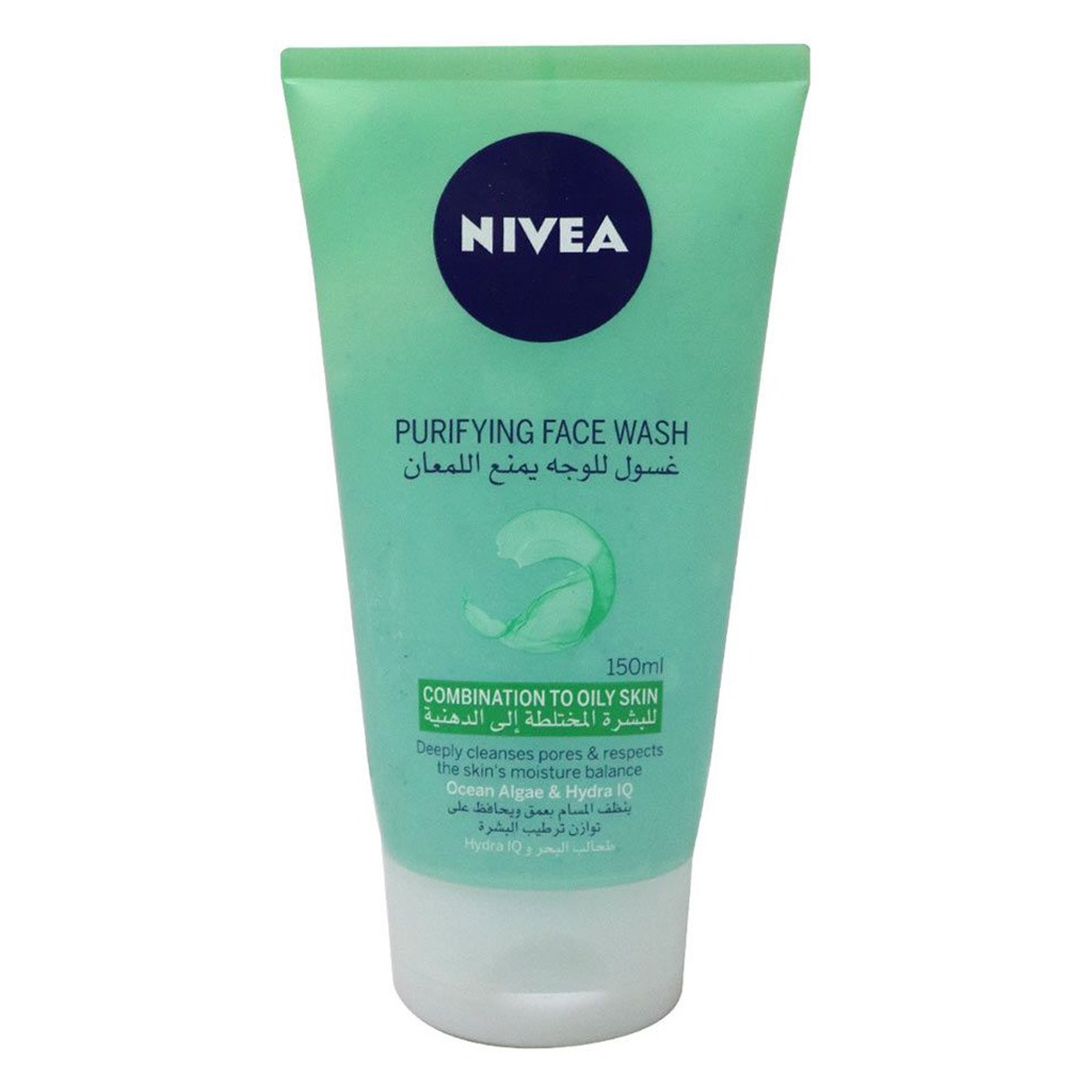 Nivea, Purifying Face Wash, Deep cleansing face wash for clear skin, 150ml