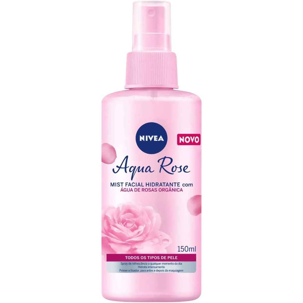 Nivea, Face Rose Water Mist, Hydrating rose water facial mist for fresh skin, 150ml