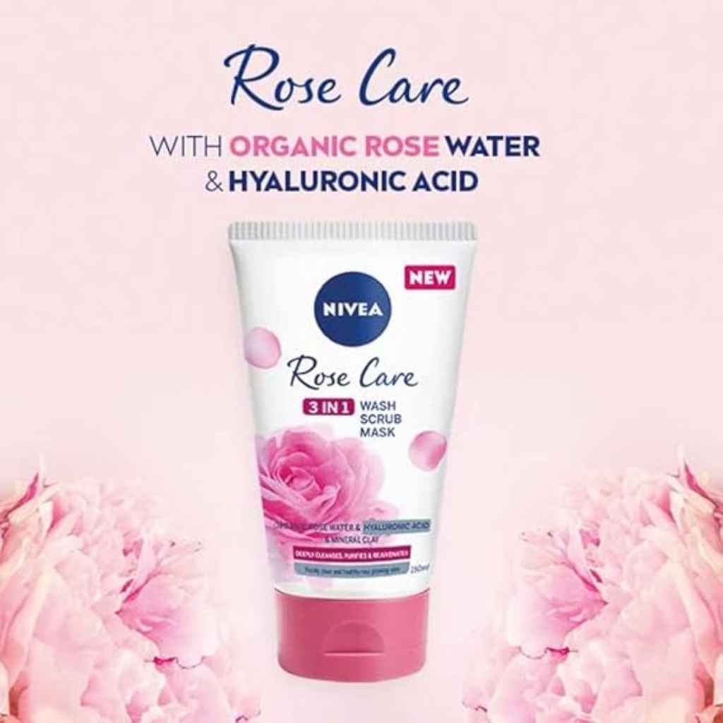 Nivea Rose Care Scrub 150ml