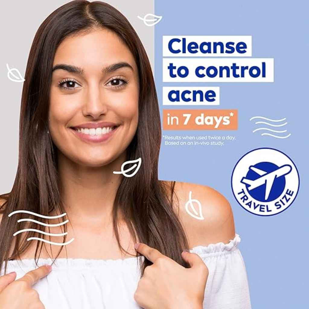 Nivea, Anti-acne facial wash, Facial cleanser for acne-prone skin with anti-bacterial action, 150 ml