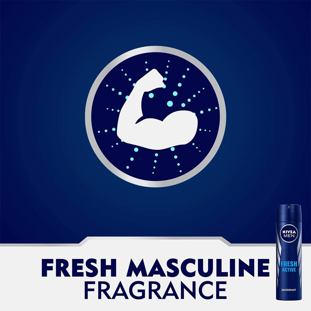 Nivea Men Fresh Active Deodorant 150ml