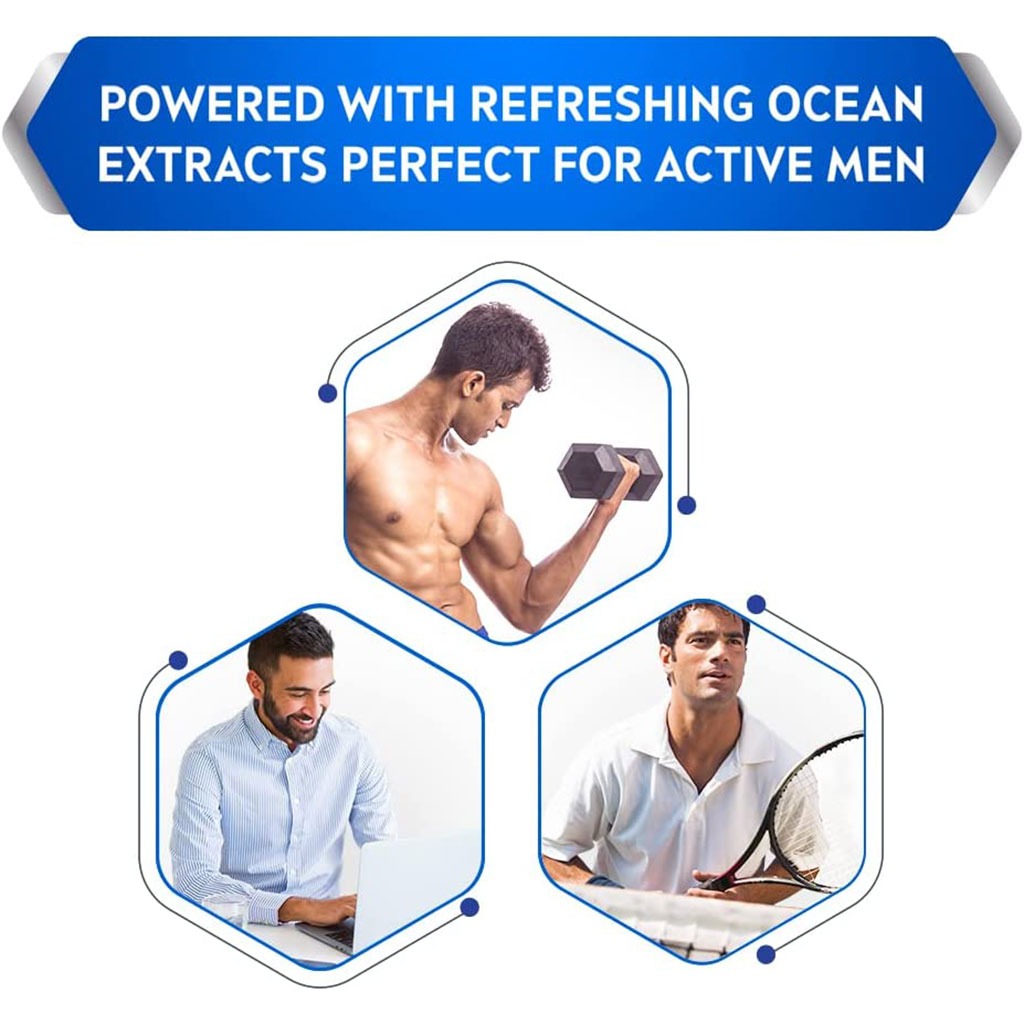Nivea Men, Fresh Active Deodorant Roll-On, Cooling and refreshing deodorant for men, 50ml