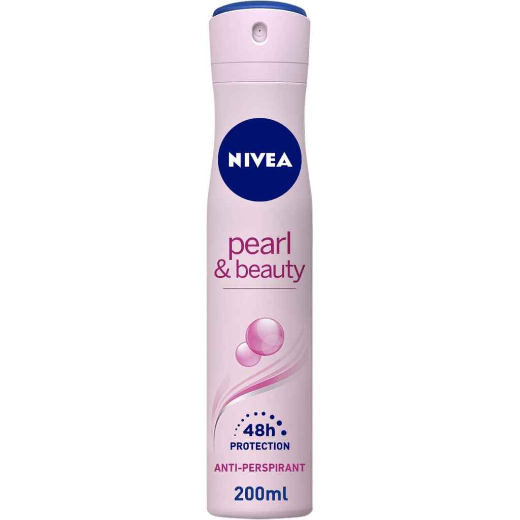 Nivea, Pearl & Beauty Spray for Women, Whitening and deodorant body spray, 200ml