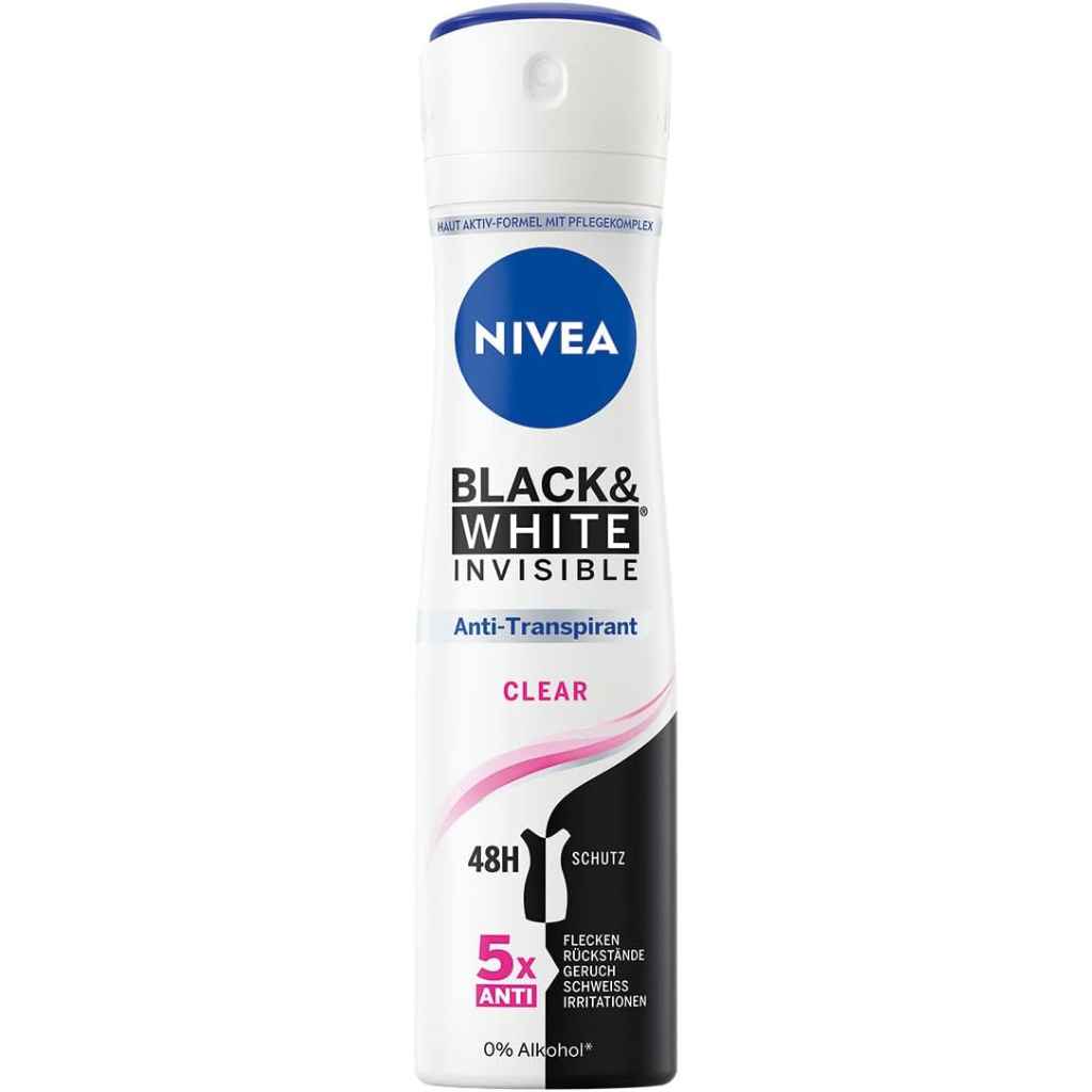 NIVEA DEO BLACK&WHITE WOMEN SPRY 200ML