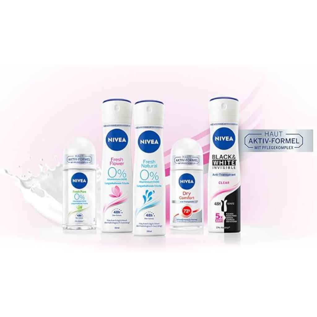 NIVEA DEO BLACK&WHITE WOMEN SPRY 200ML