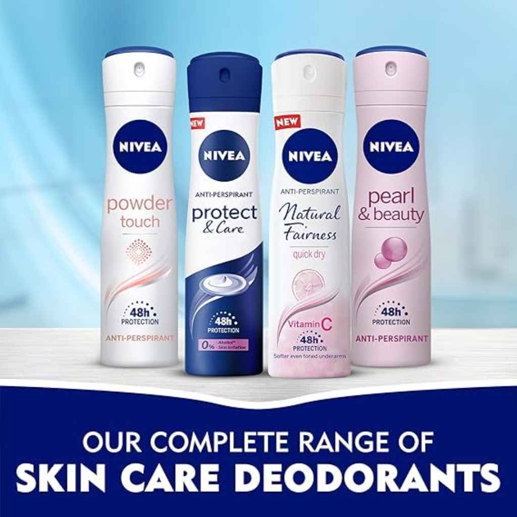 Nivea, Natural Fairness Spray for Women, Brightening and refreshing body spray, 200ml