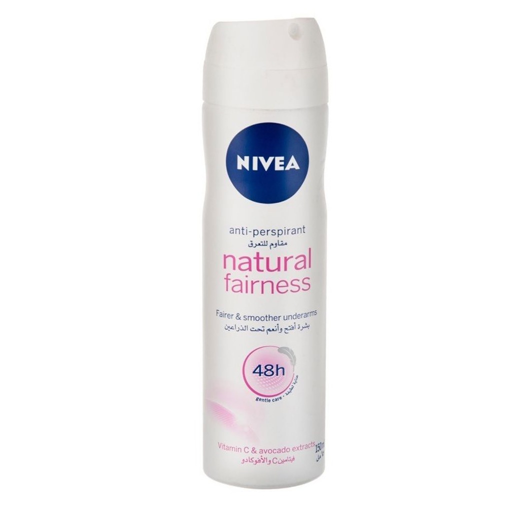 Nivea Natural Fairness Deodorant Spray 150ml