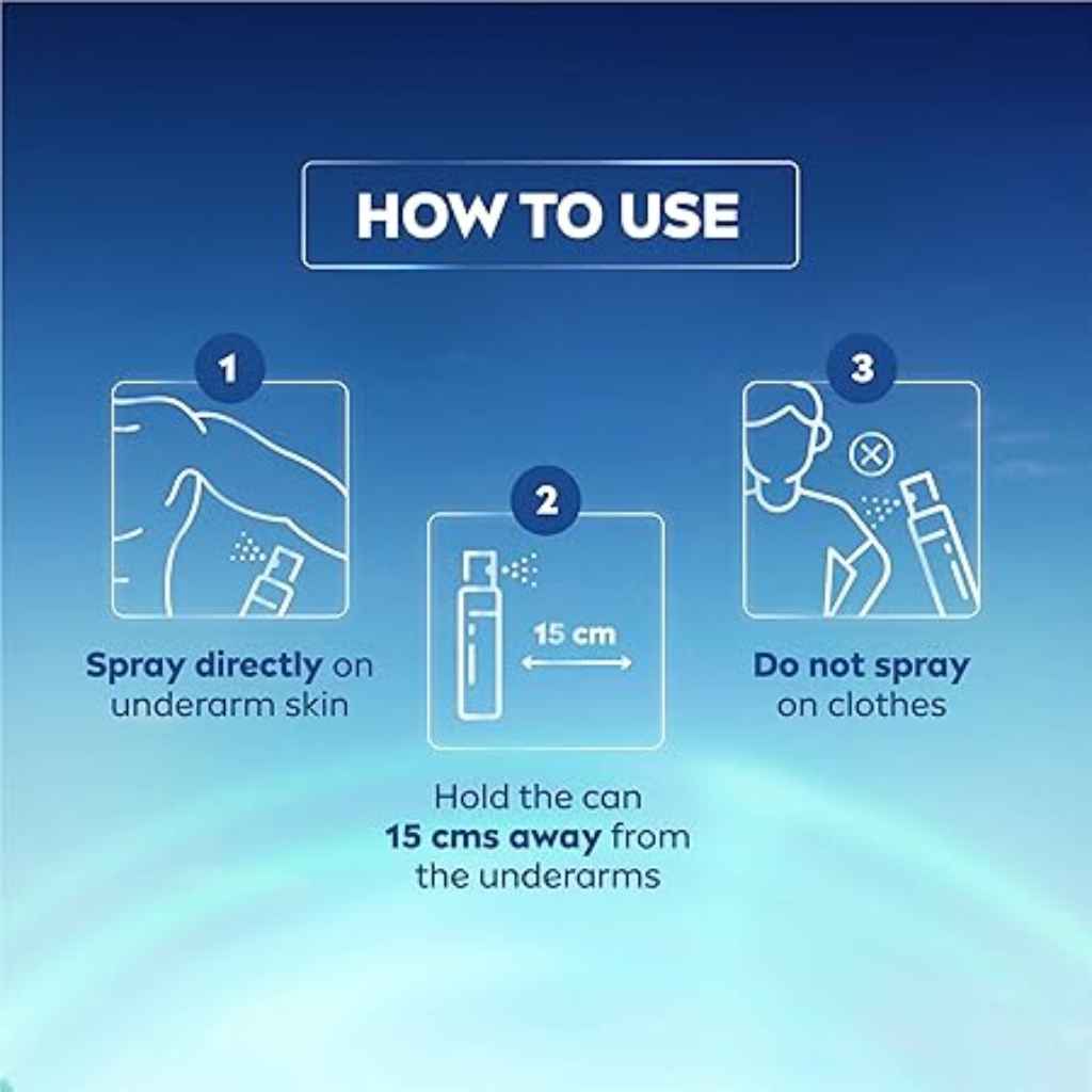 Nivea, Deo Male Fresh Power Spray, Refreshing deodorant spray for men, 150ml