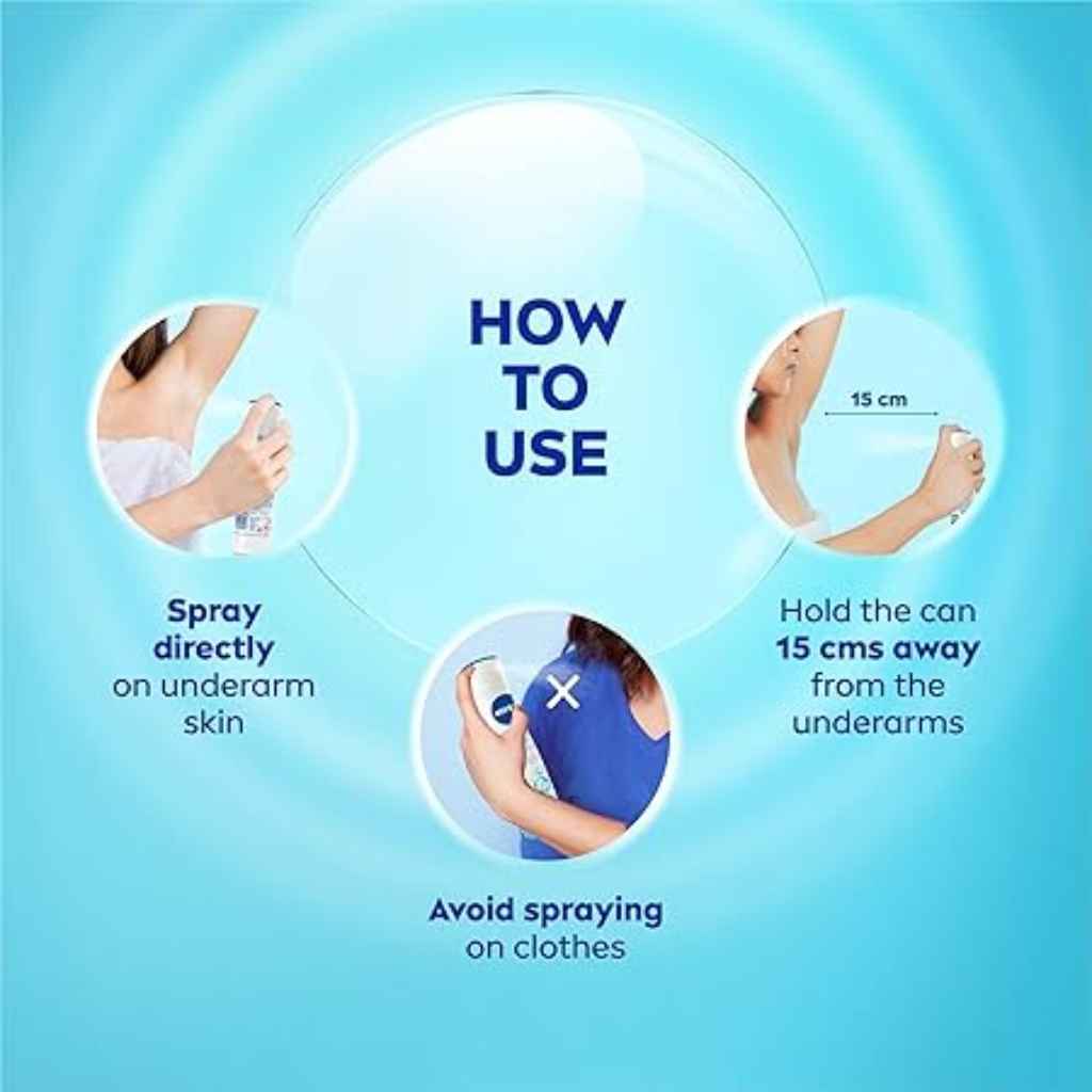 Nivea, Deo Family Spy Fresh Comfort, Long-lasting fresh deodorant spray, 150 ml