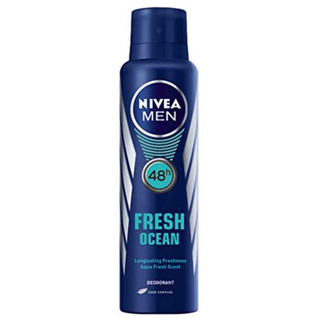Nivea, Deo Spray Fresh Ocean, Refreshing ocean scent deodorant spray, 150ml