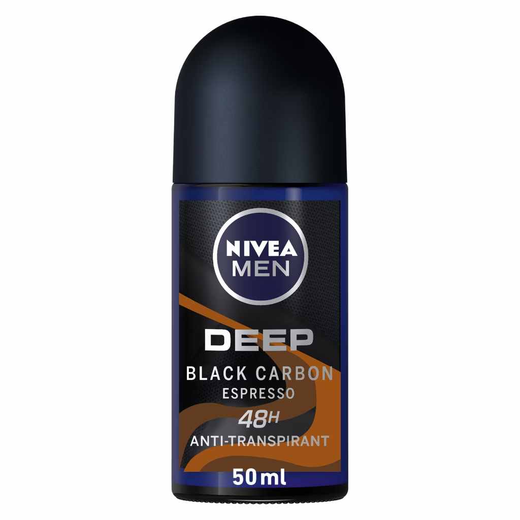 Nivea Deo Roll On for Men Deep Black Carbon Espresso 50ml